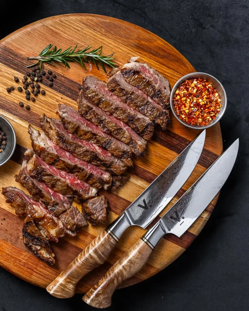Volcanos 2 Steak Knife Box Gift Set