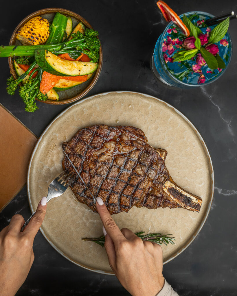 Volcanos Steakhouse Bone In Rib Eye Try Our Fresh Twist on Steaks at Volcanos Steakhouse!