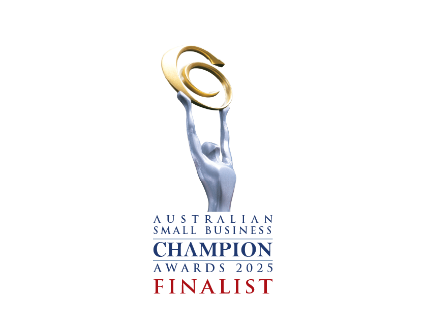 Champions 2025 Blue Finalist Logo Volcanos Steakhouse Named Finalist at the Australian Champion Awards