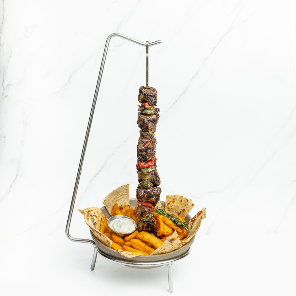 LAMB SKEWER Why Everyone's Ordering the Lamb Skewers at Volcanos