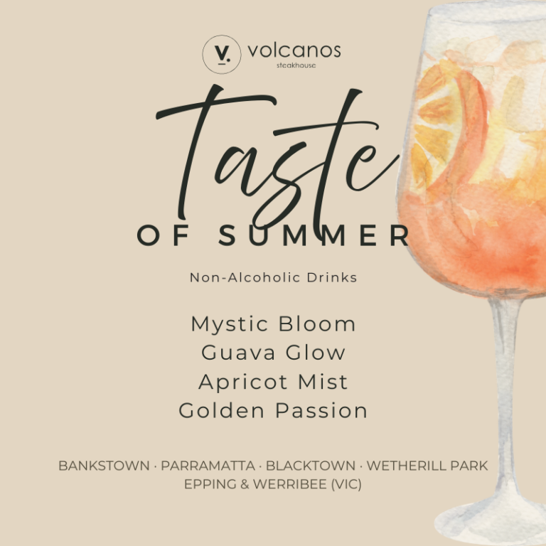 Taste of Summer at Volcanos Steakhouse